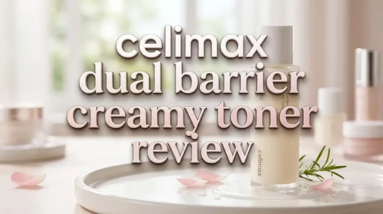 Celimax Dual Barrier Creamy Toner Review 2026: Worth Trying?
