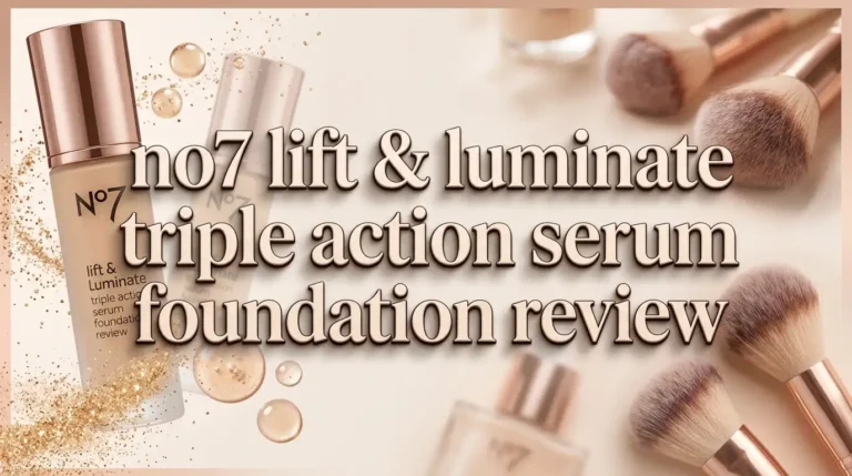 No7 Lift and Luminate Triple Action Serum Foundation Review 2026