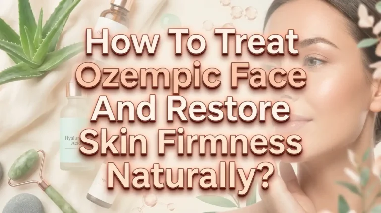 How to Treat Ozempic Face and Restore Skin Firmness Naturally?