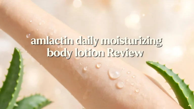 AmLactin Daily Moisturizing Body Lotion Review 2026: Is This Worth It?