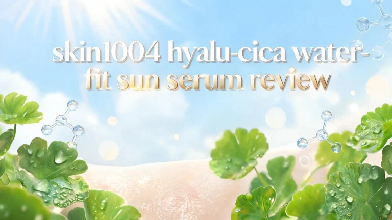SKIN1004 Hyalu-Cica Water-Fit Sun Serum Review 2026: Worth The Hype?