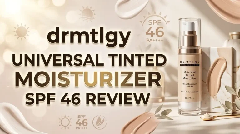 DRMTLGY Universal Tinted Moisturizer SPF 46 Review 2026: Is This Glowy Sunscreen Worth It?